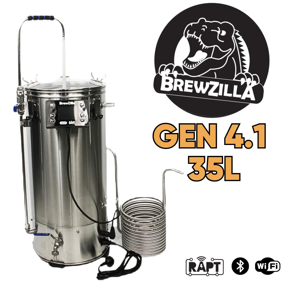 BrewZilla Gen 4.1 with Sight Glass 35L Brewing System
