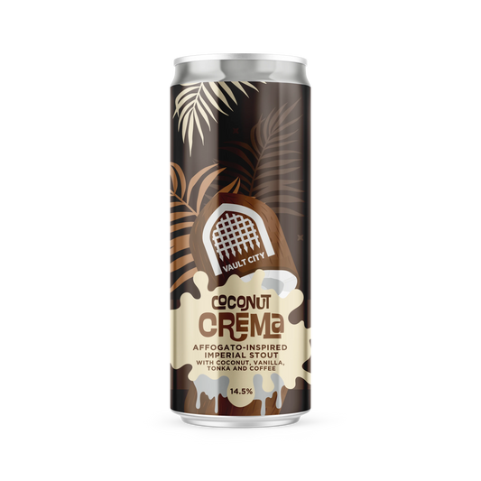 Vault City Coconut Crema Imperial Stout 330ml Can