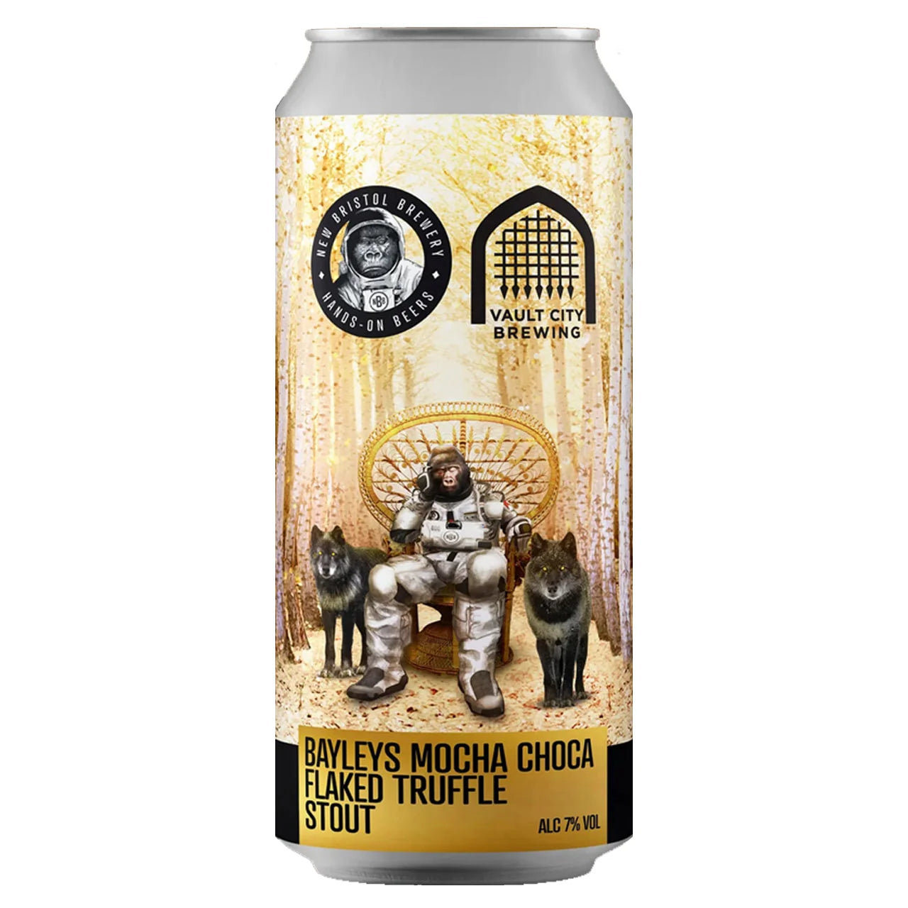 New Bristol Brewery + Vault City Mocha Choca Truffle Stout 440ml Can ...